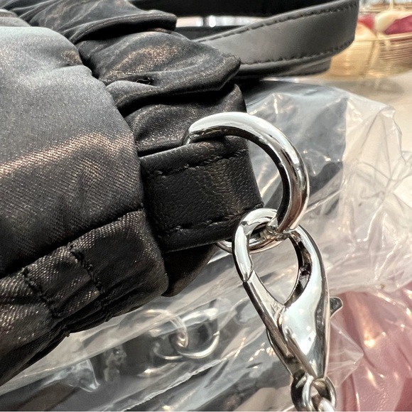 Kendall + Kylie Rouched Satin Crossbody Handbag - Picture 5 of 16